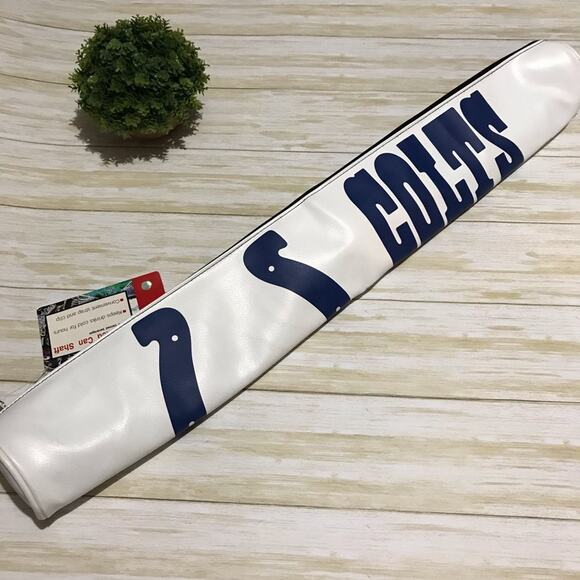 Colts‎ NFL NWT Insulated Can Shaft Carrier Sling Cooler Football - Picture 1 of 5